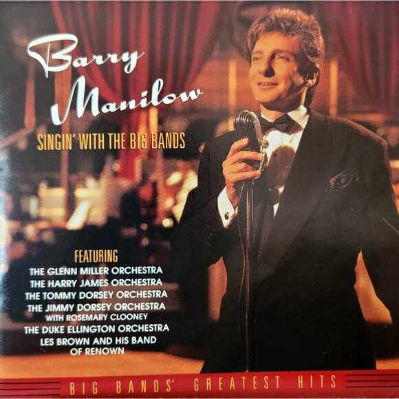 Barry Manilow Music CD "Singin' With The Big Bands" Greatest Hits 37323cd - Picture 1 of 2